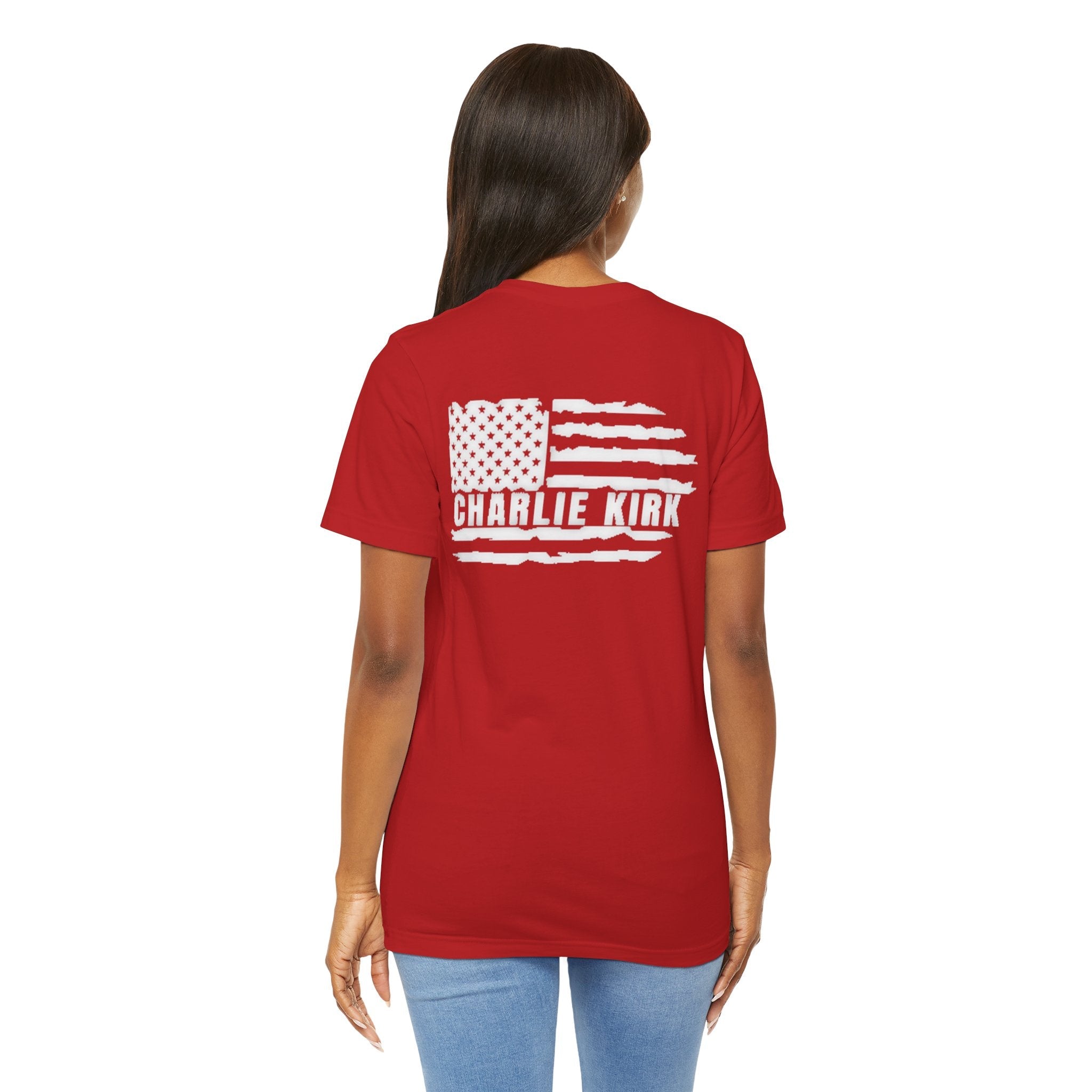 VIRAL Charlie Kirk FREEDOM Tee - Front & Back Design