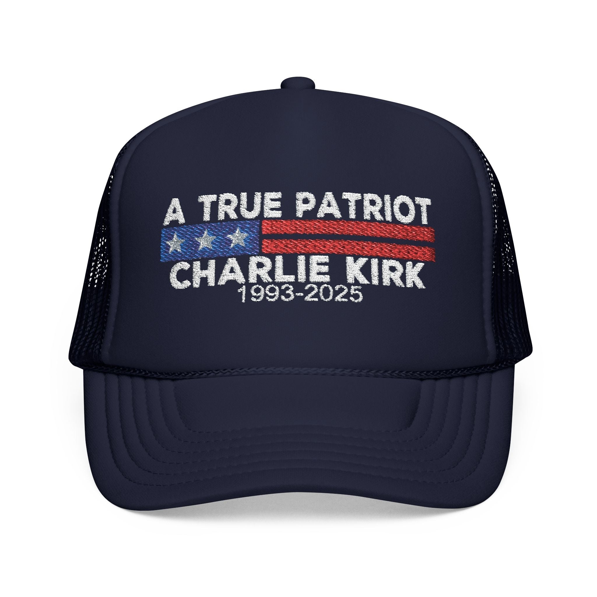 True Patriot Charlie Kirk Embroidered Hat