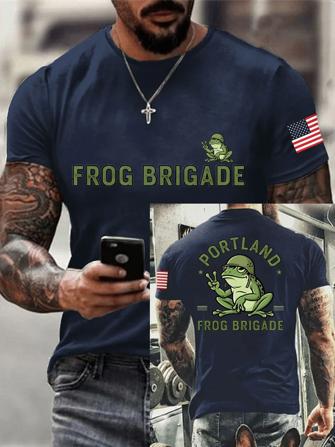 Men's Frog Resist Print T-shirt