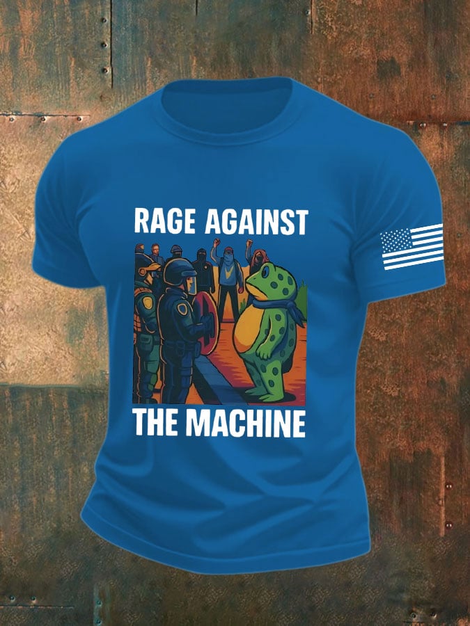 Men's FDT Resistance Frog Print T-shirt