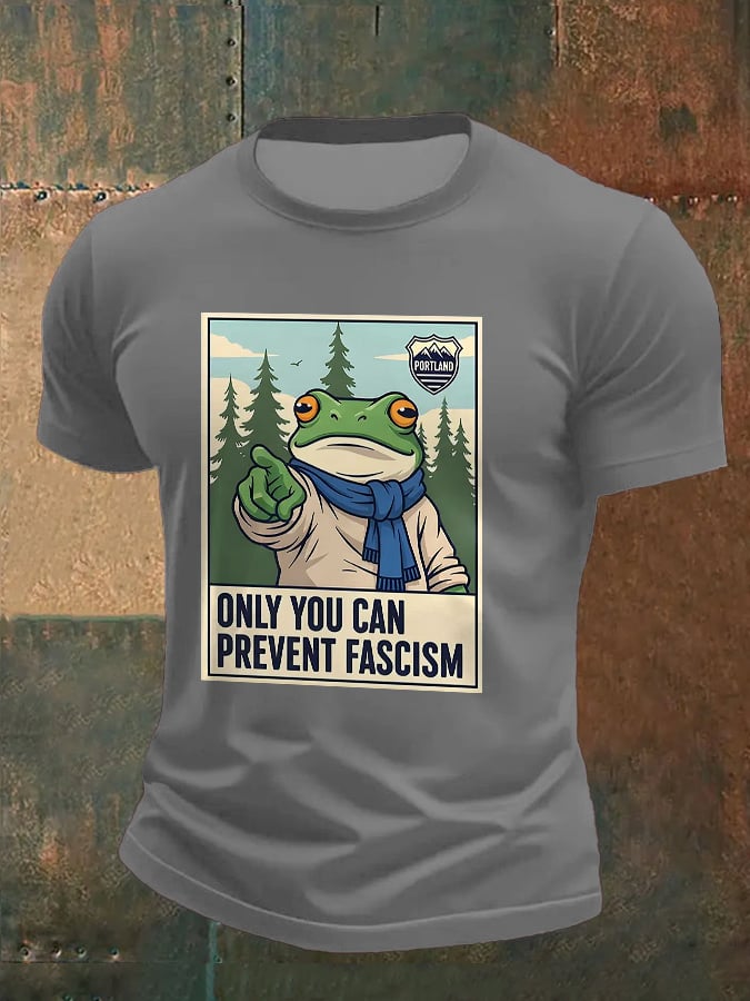 Men's Print Casual T-Shirt