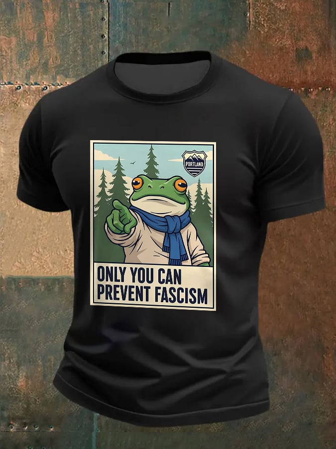 Men's Print Casual T-Shirt