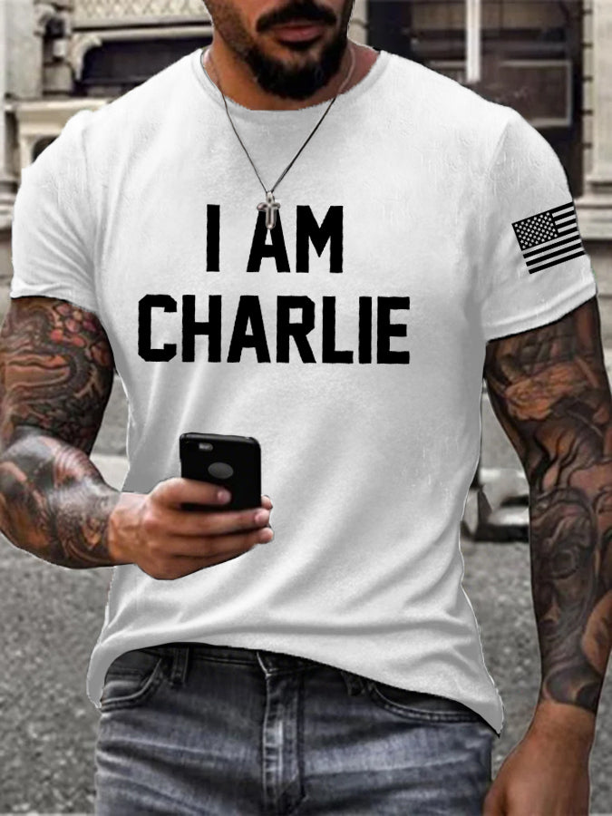 Men's Turning Point I Am PrintedT-shirt