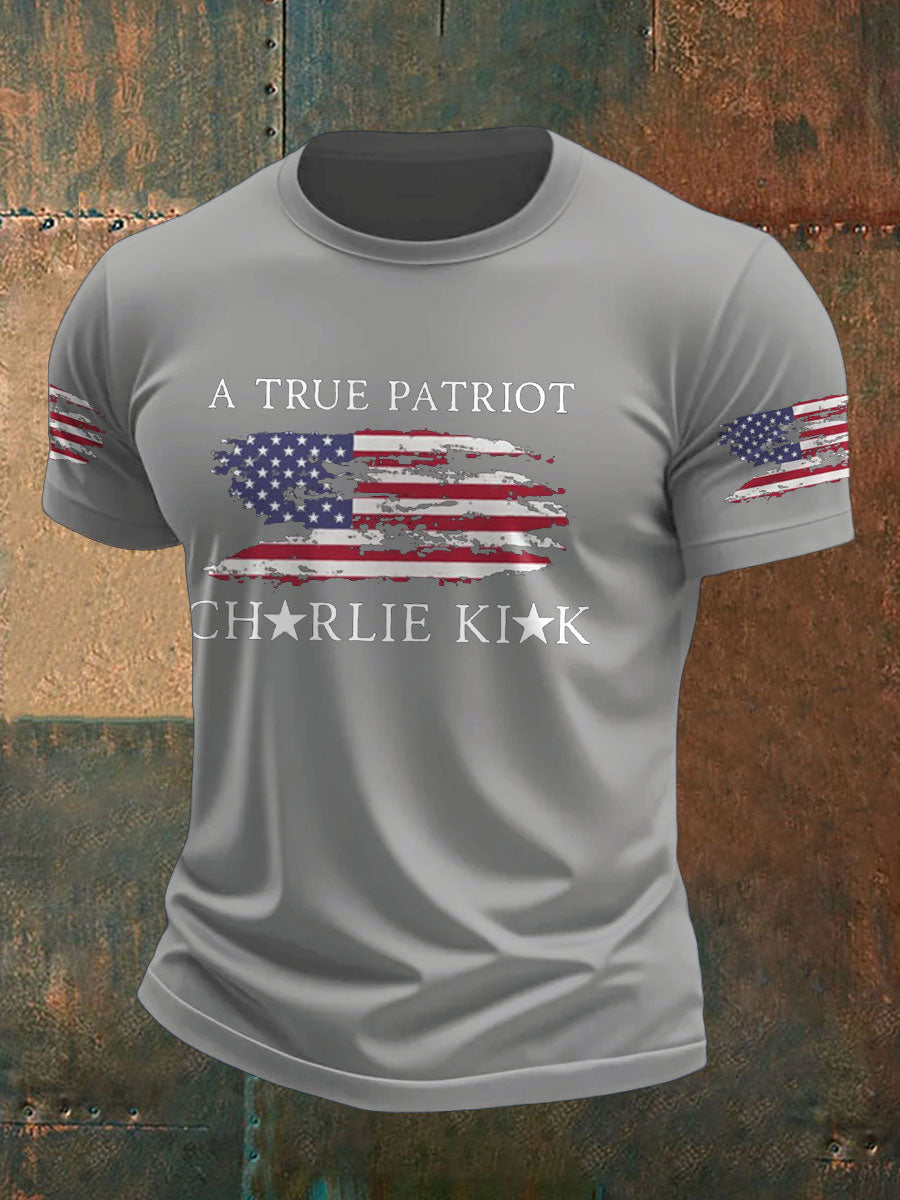 Men's Turning Point Flag Printed T-shirt