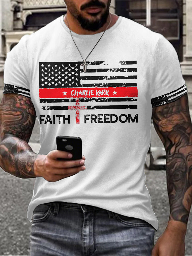 Men's Freedom Turning Point Printed T-shirt