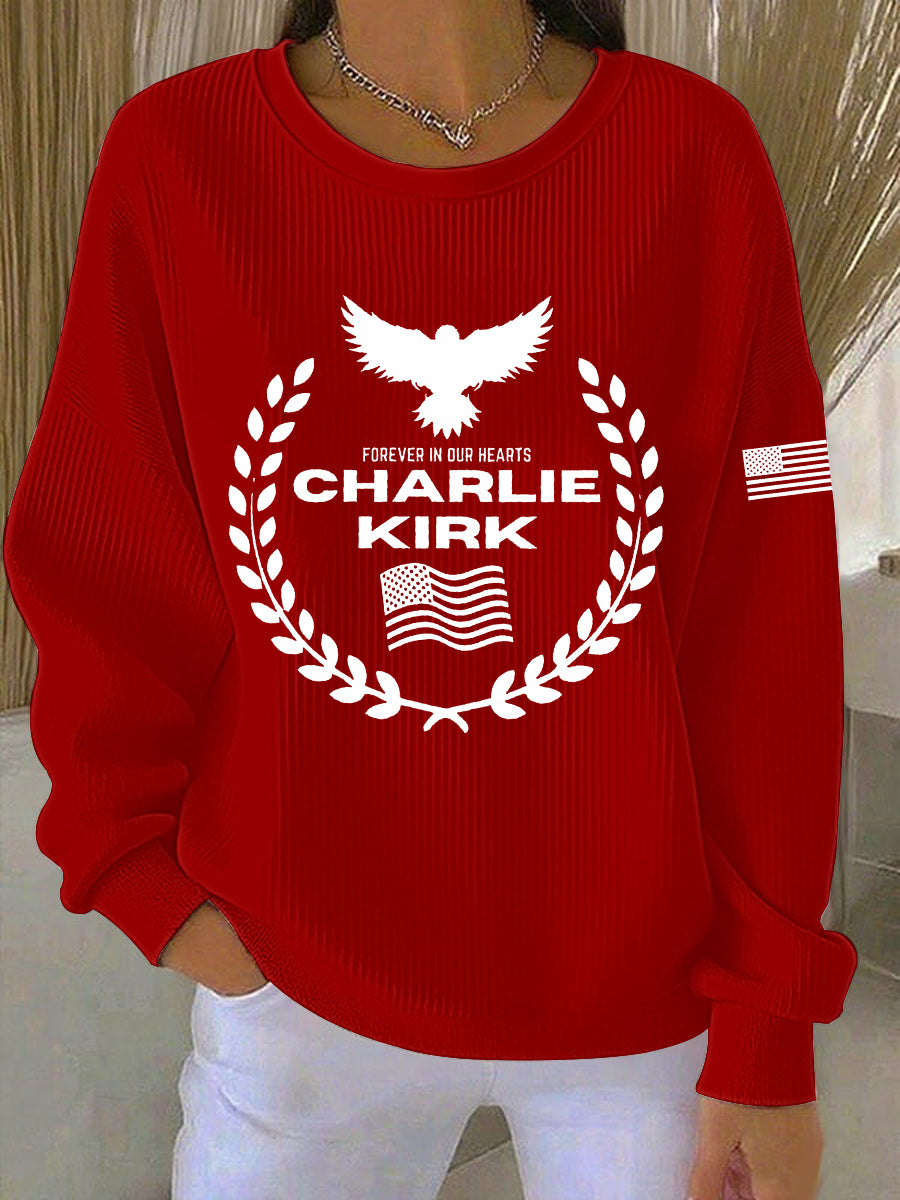 Women's patriotic sweatshirt