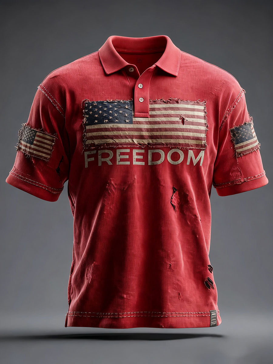 Men's Freedom casual button-up shirt