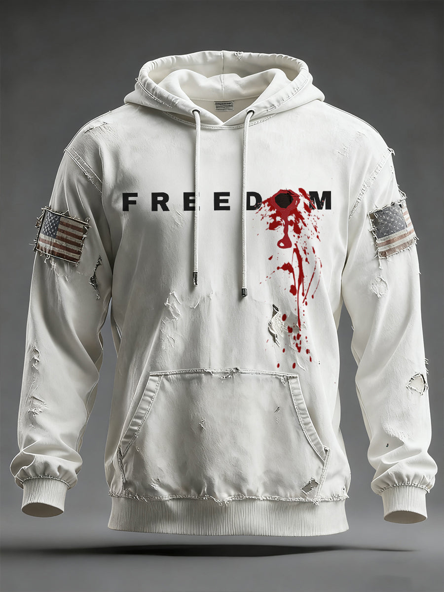 Men's 'FREEDOM' Hooded Sweatshirt