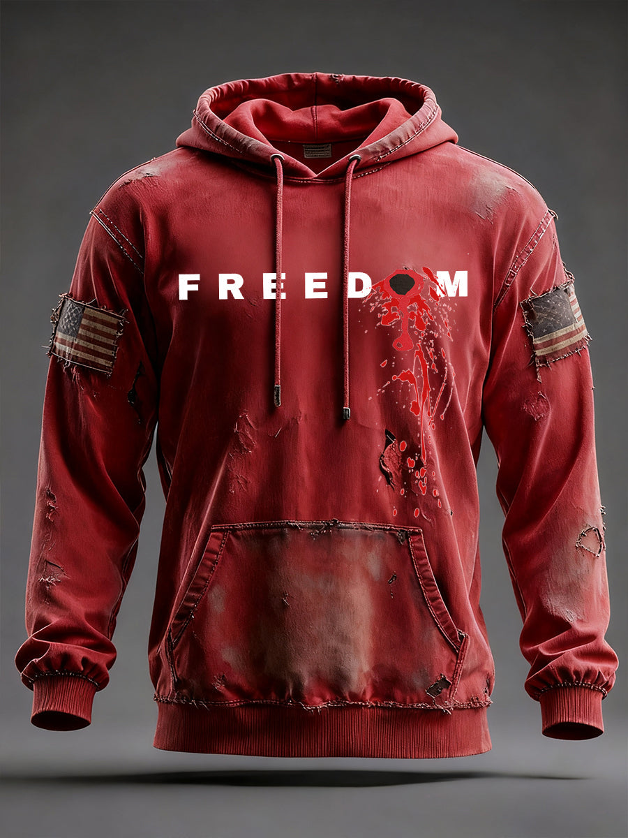 Men's 'FREEDOM' Hooded Sweatshirt